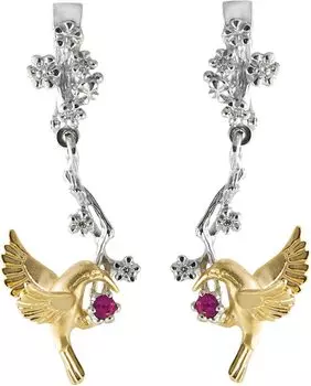 Серьги Альдзена S-24056