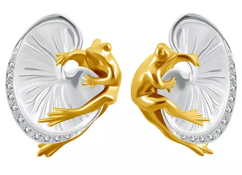 Серьги Альдзена S-25009