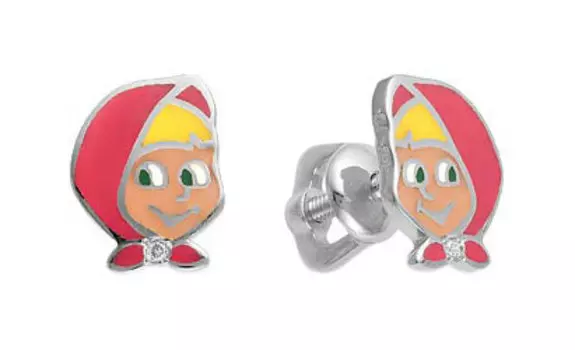 Серьги Алькор 02-0282/JEM23-00