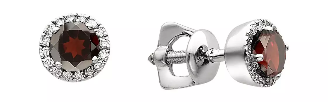 Серьги Алькор 02-0293/00GR-00