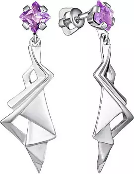 Серьги Алькор 02-0577/00AM-00