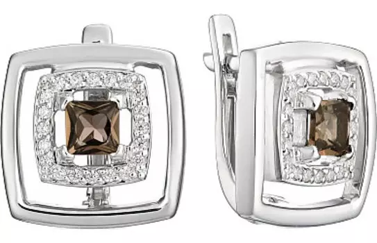 Серьги Алькор 02-0768/00RT-00