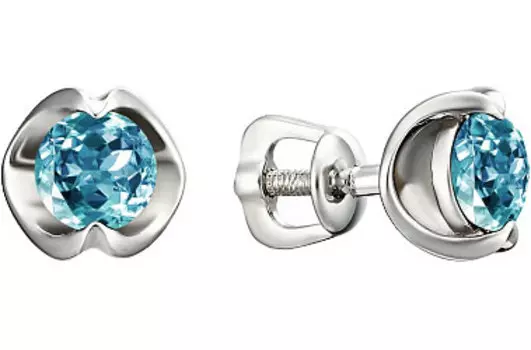 Серьги Алькор 02-0810/00TB-00