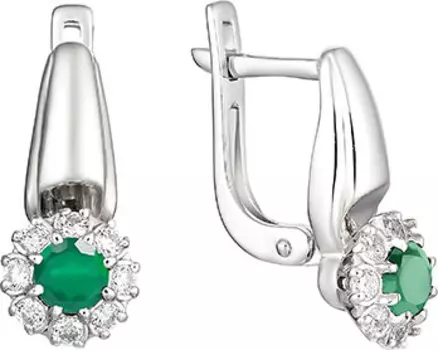 Серьги Алькор 02-0888/00AG-00