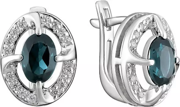 Серьги Алькор 02-0916/JUSTL-00