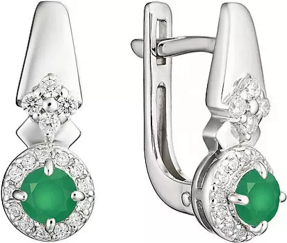 Серьги Алькор 02-1047/00AG-00