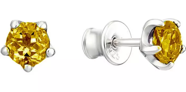 Серьги Алькор 02-1193/00ST-00