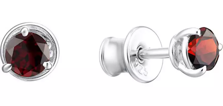 Серьги Алькор 02-1196/00GR-00