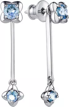 Серьги Алькор 02-1410/00TB-00