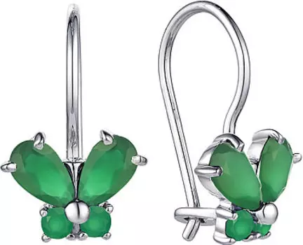 Серьги Алькор 02-1422/00AG-00