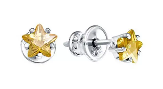 Серьги Алькор 02-1570/0KC6-00