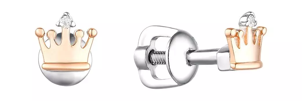 Серьги Алькор 02-1957/000B-00