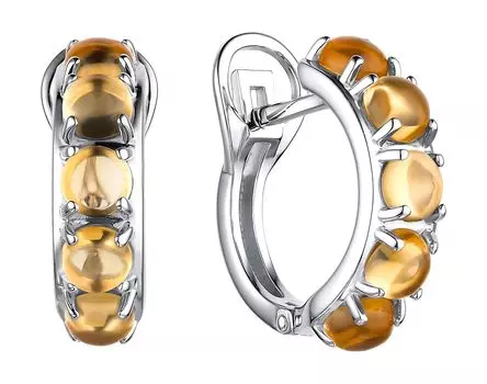 Серьги Алькор 02-2694/00CT-00