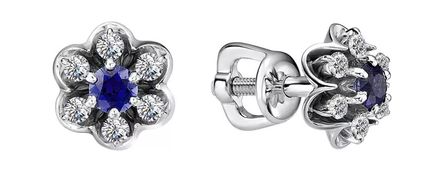 Серьги Алькор 22085-202