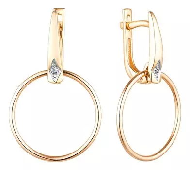 Серьги Алькор 23615-100