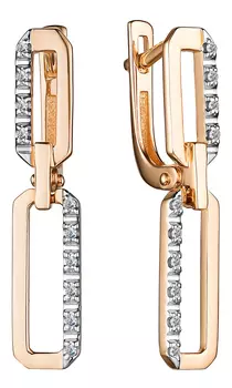 Серьги Алькор 24199-100