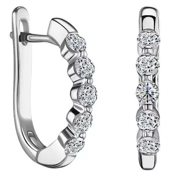 Серьги ALROSA DIAMONDS 1C009121S