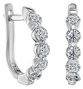 Серьги ALROSA DIAMONDS 1C010121S