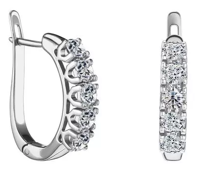 Серьги ALROSA DIAMONDS 1C058121S