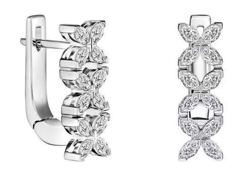 Серьги ALROSA 1C390121S