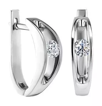 Серьги ALROSA DIAMONDS 1E064121S