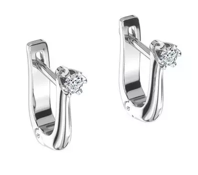 Серьги ALROSA 1E635121S