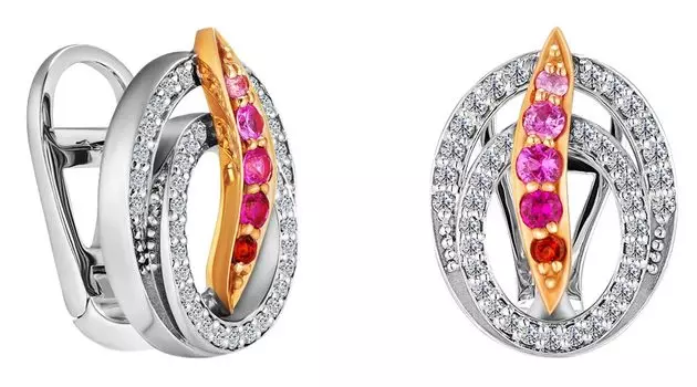 Серьги ALROSA 1M380126S