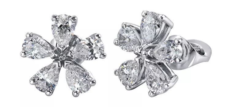 Серьги ALROSA 9C376121S