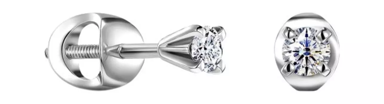 Серьги ALROSA DIAMONDS 9E769E21S