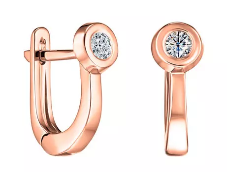 Серьги ALROSA DIAMONDS 1B027F24