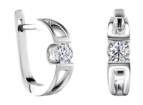 Серьги ALROSA DIAMONDS 1C052211S