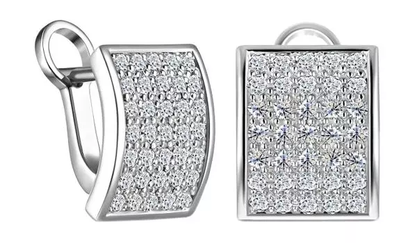 Серьги ALROSA DIAMONDS 1E062121S