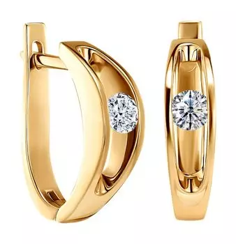 Серьги ALROSA DIAMONDS 1E064123S