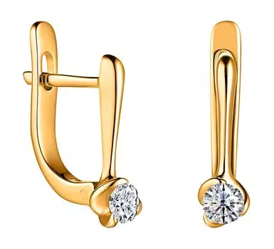 Серьги ALROSA DIAMONDS 1E083123S