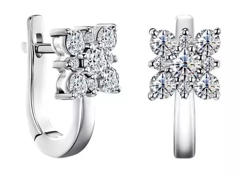 Серьги ALROSA DIAMONDS 1E577121S