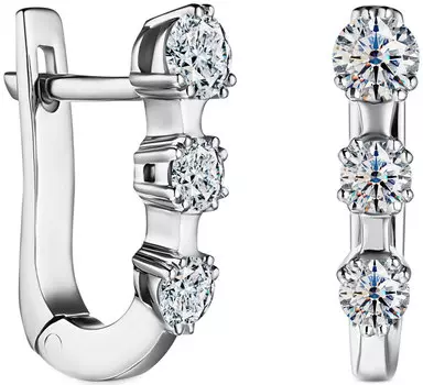 Серьги ALROSA DIAMONDS 1E609121S