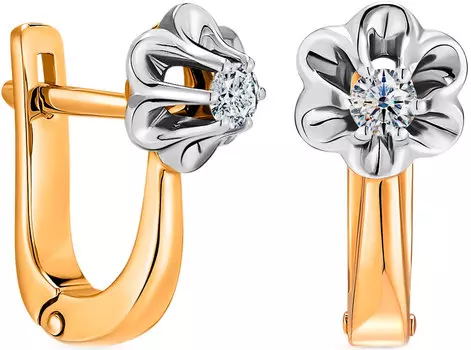 Серьги ALROSA DIAMONDS 1E638125S