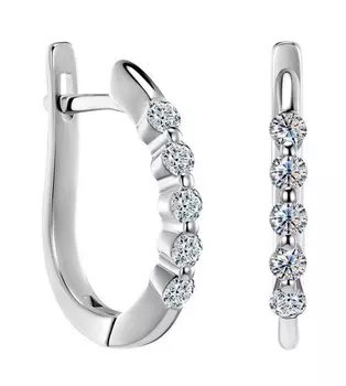 Серьги ALROSA DIAMONDS 1E738121