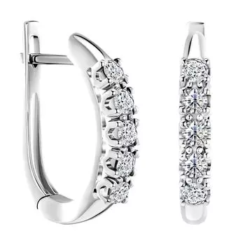 Серьги ALROSA DIAMONDS 1E743121S