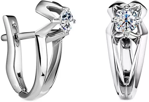 Серьги ALROSA DIAMONDS 1H029121S