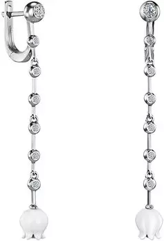 Серьги ALROSA DIAMONDS 1H120121S