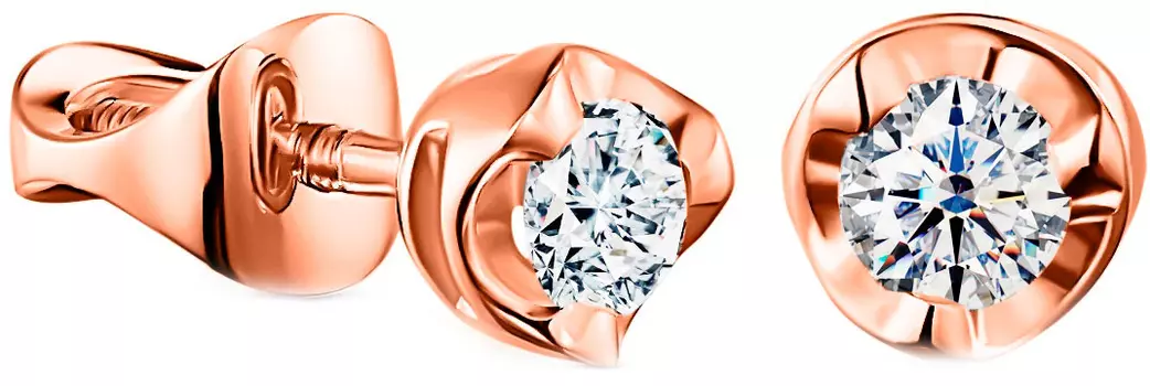 Серьги ALROSA DIAMONDS 9B022E24S