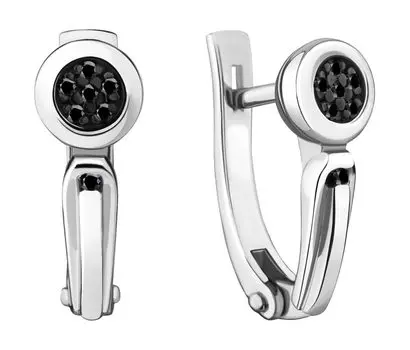 Серьги Aquamarine 040075CH-S-a