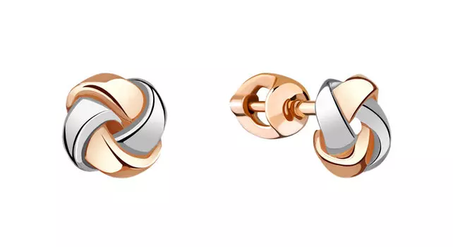 Серьги Aquamarine 31186-S-g-a