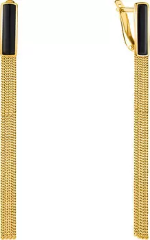 Серьги Aquamarine 33272-S-g-a