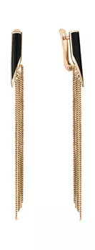 Серьги Aquamarine 33273-S-g-a