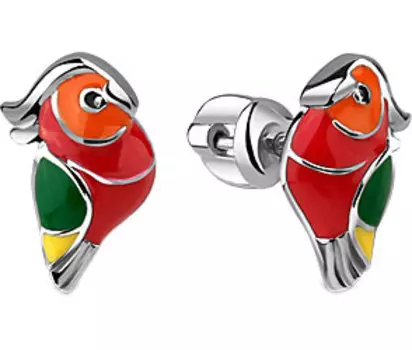 Серьги Aquamarine 33308-S-a