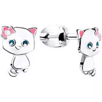 Серьги Aquamarine 33341-S-a