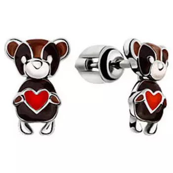 Серьги Aquamarine 33343-S-a