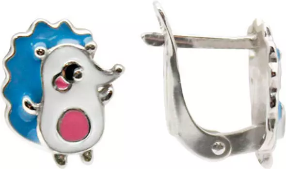 Серьги Aquamarine 33393-S-a